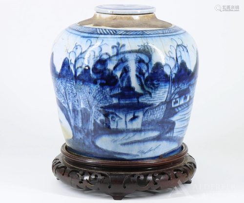 Chinese Swatow Ginger Jar