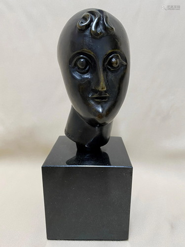 Polish American Bronze Sculpture Elie Nadelman