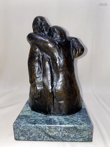 GERMAN BRONZE SCULPTURE KATHE KOLLWITZ