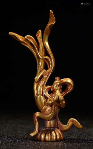 GOLD FIGURE STATUE