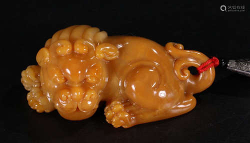 TIANHUANG STONE BEAST PENDANT