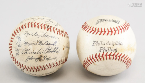 1953 Washington Senators & Philadelphia Phillies