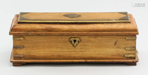 Wooden Rectangular Jewellery Box
