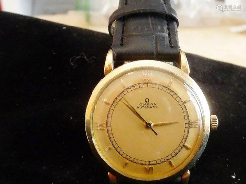 OMEGA 18K AUTOMATIC WATCH