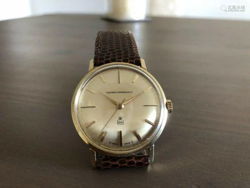 RARE GIRARD PERREGAUX 18K SINEWAVE APRIOR WATCH