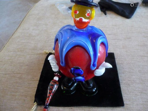 MURANO ITALY CLOWN