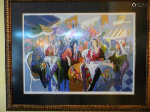 ISAACK MAIMON LIMITED EDITION SILKSCREEN FRAMED