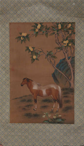 A Chinese Painting of Horse