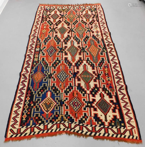 Geometric Caucasian Kerim Rug