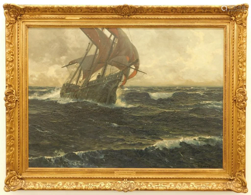 Michael Zeno Diemer Maritime Ship Painting