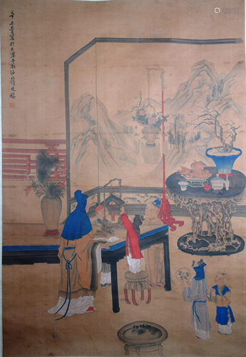 Jiang Tingxi's painting 