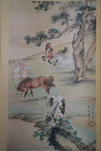 Liu Weimin's painting 