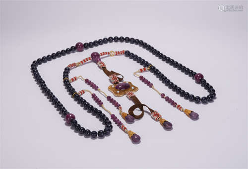 A Imperial Sapphire Court Rosary