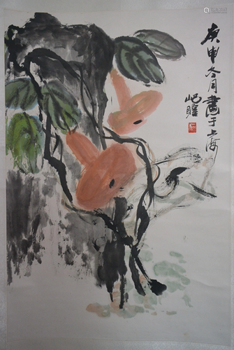 Zhu Qizhan's painting 