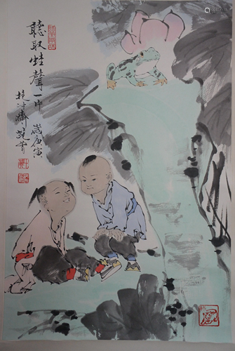 Fan Zeng's painting 