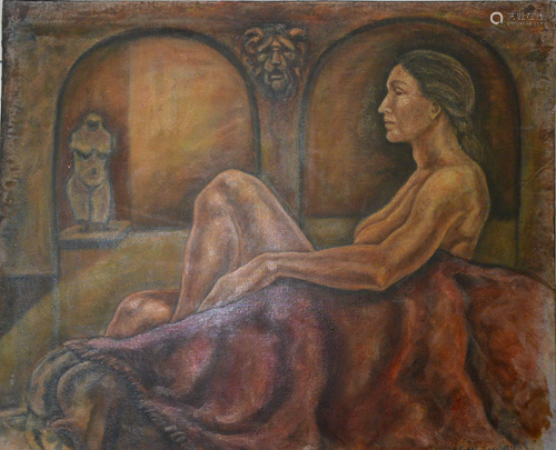 Painting, Signature oil painting, Canvas