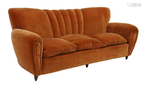 GUGLIELMO ULRICH MID-CENTURY MODERN 3-SEAT SOFA