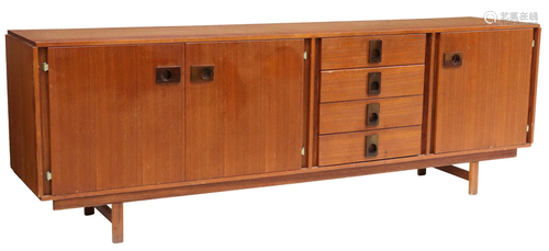 ITALIAN MID-CENTURY MODERN SIDEBOARD CREDENZA