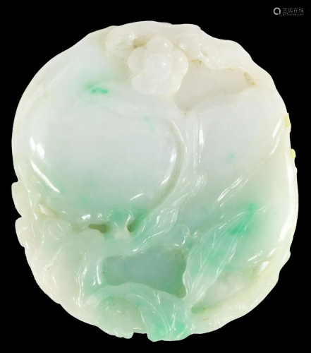 CHINESE CARVED JADE ORNAMENT PENDANT