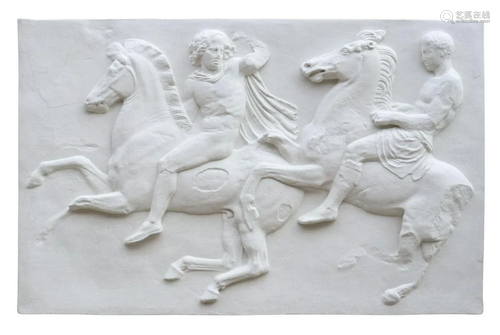 ARCHITECTURAL PARTHENON FRIEZE FIBERGLASS PANEL