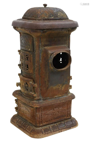 ARCHITECTURAL CAST IRON STOVE