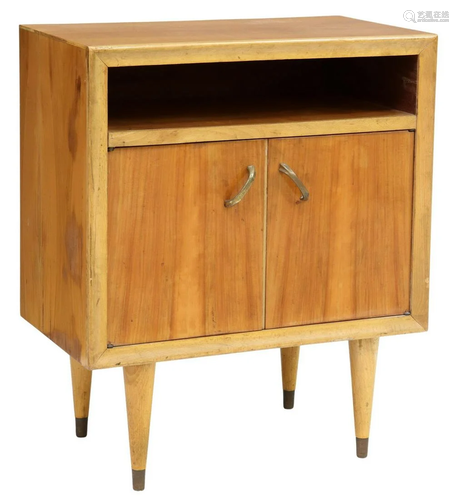 ITALIAN MID-CENTURY MODERN BEDSIDE CABINET