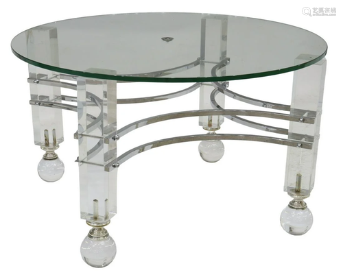 HOLLIS JONES (ATTRIB.) MODERN SIDE OR COFFEE TABLE