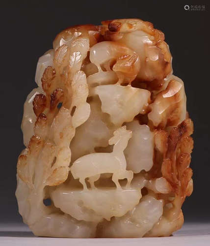 HETIAN JADE CARVED ORNAMENT