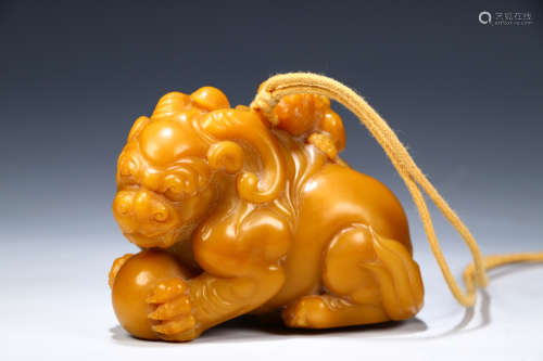 CHINESE TIANHUANG SOAPSTONE ORNAMENT