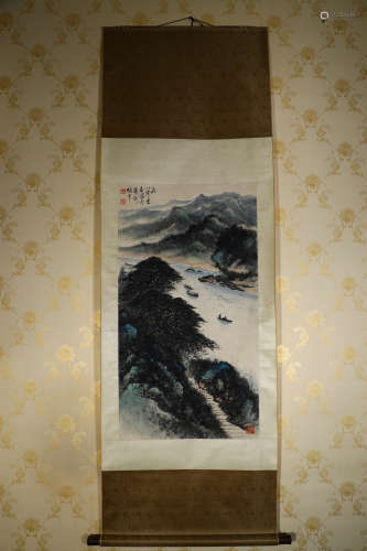 CHINESE SCROLL PAINTING