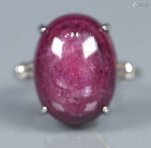 ANTIQUE RUBY RING