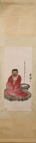 A CHINESE FIGURE PAINTING