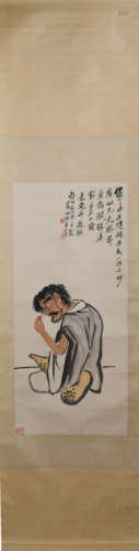 A CHINESE PAINTING OF FIGURE