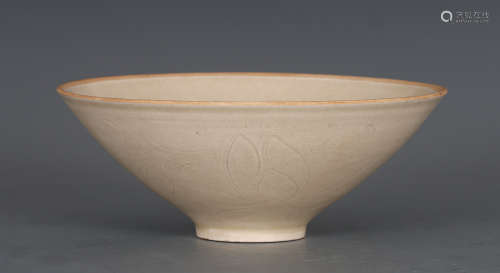 A CHINESE INCISED TING-TYPE BOWL