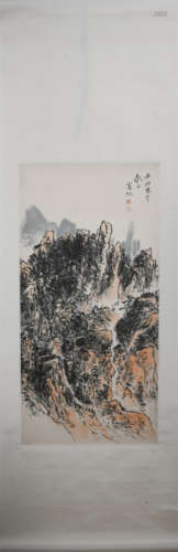 A CHINESE PAINTING OF LANDSCAPE