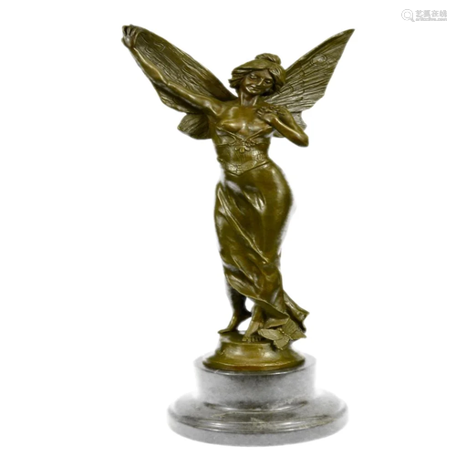 Fairy Butterfly Angel Bronze Sculpture