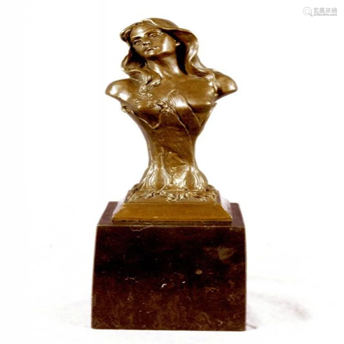 Floreal April Female Bronze Sculpture