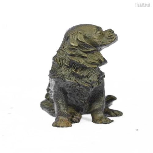 Cocker Spaniel Bronze Sculpture