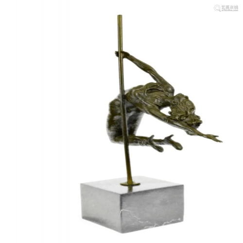 Gymnast Bronze Sculpture