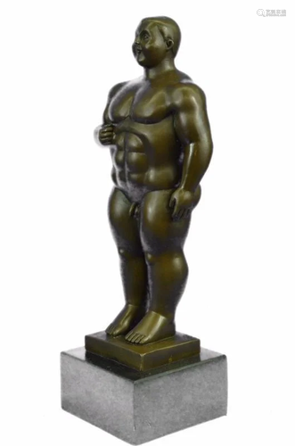 Cubby Male Bronze Sculpture