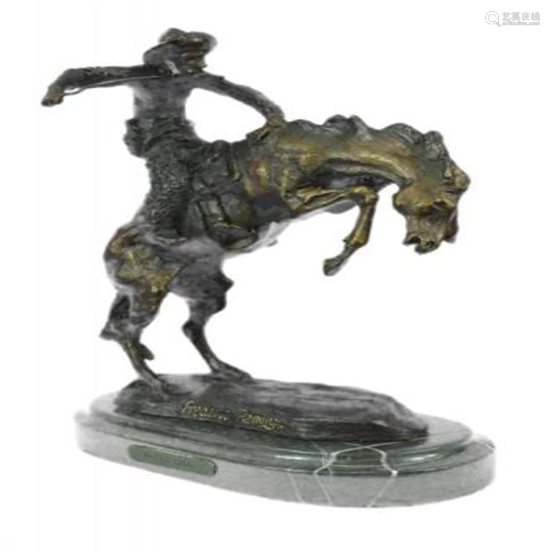 Rodeo Western Bronze Sculpture