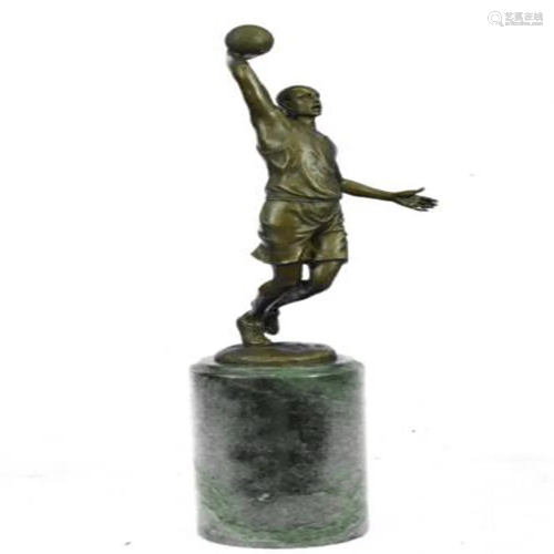 Basketball Bronze Figure