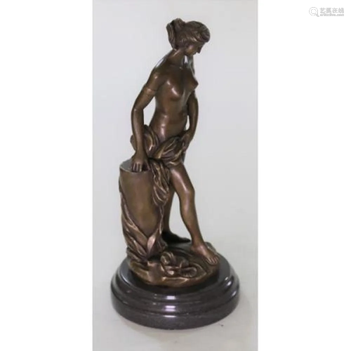 Woman Female Bronze Sculpture