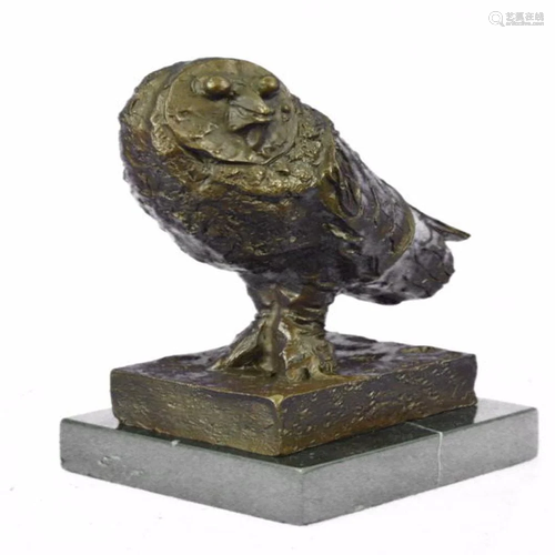 Modern Art Owl Bronze Sculpture