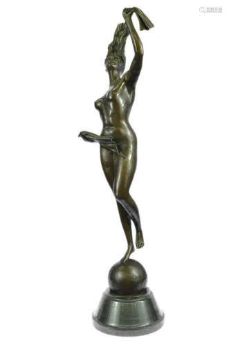 Sea Goddess Bronze Sculpture