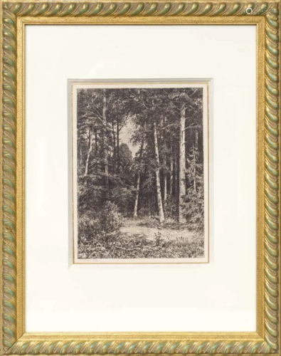 Forest; Ivan Ivanovich Shishkin (1832-1898)