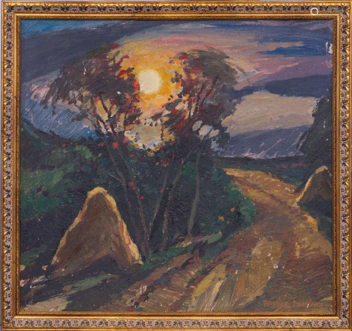 Sunset; Jurgis Skulme (1928-2015)