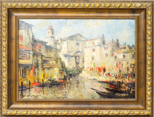 Grand Canal Venice; Ludolfs Liberts (1895-1959)