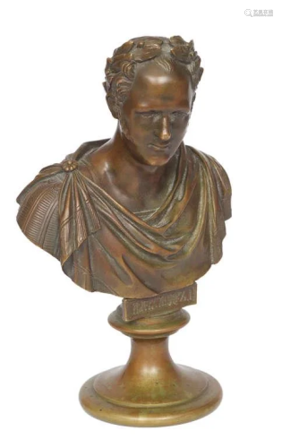 Bronze bust 