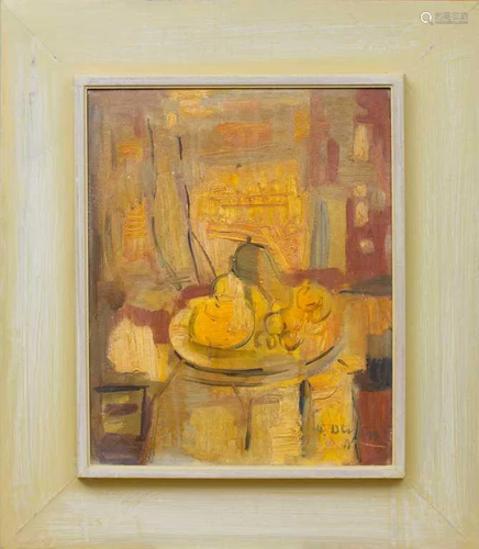 Abstract still life; Anna Darzina (1911-1998)